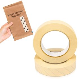 Sterilization Indicator Tape. Pack of 18 Autoclave Indicator Tape 1 Inch X 60 Yard Lead-Free Steam Sterilize Tape Steam Indicator Tape for Tattoo