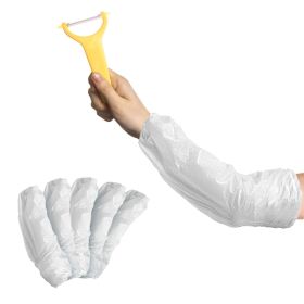 White Disposable Arm Sleeves